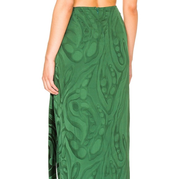 Silvia Tcherassi Bonnan skirt Emerald marble. - Picture 4 of 5